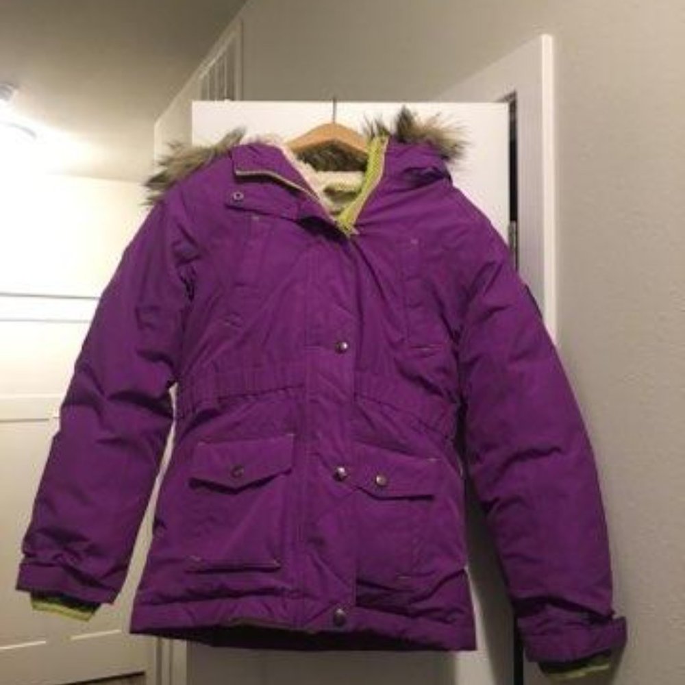 Lands' End Expedition Down Winter Parka Jacket (Size 10-12)